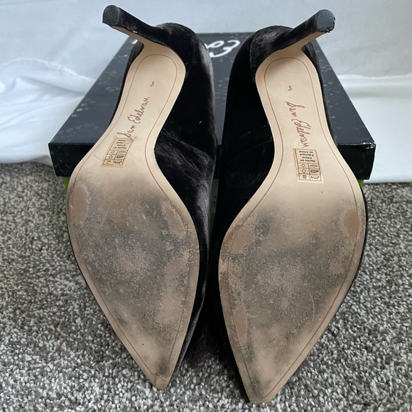 EUC Sam Edelman Haroldson velvet heels - Picture 5 of 7